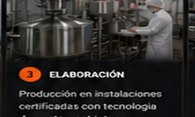 Elaboración de suplementos en planta propia