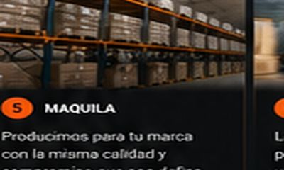 Servicio de maquila para marcas de suplementos